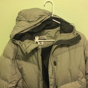 Light Grey Columbia Winter Jacket